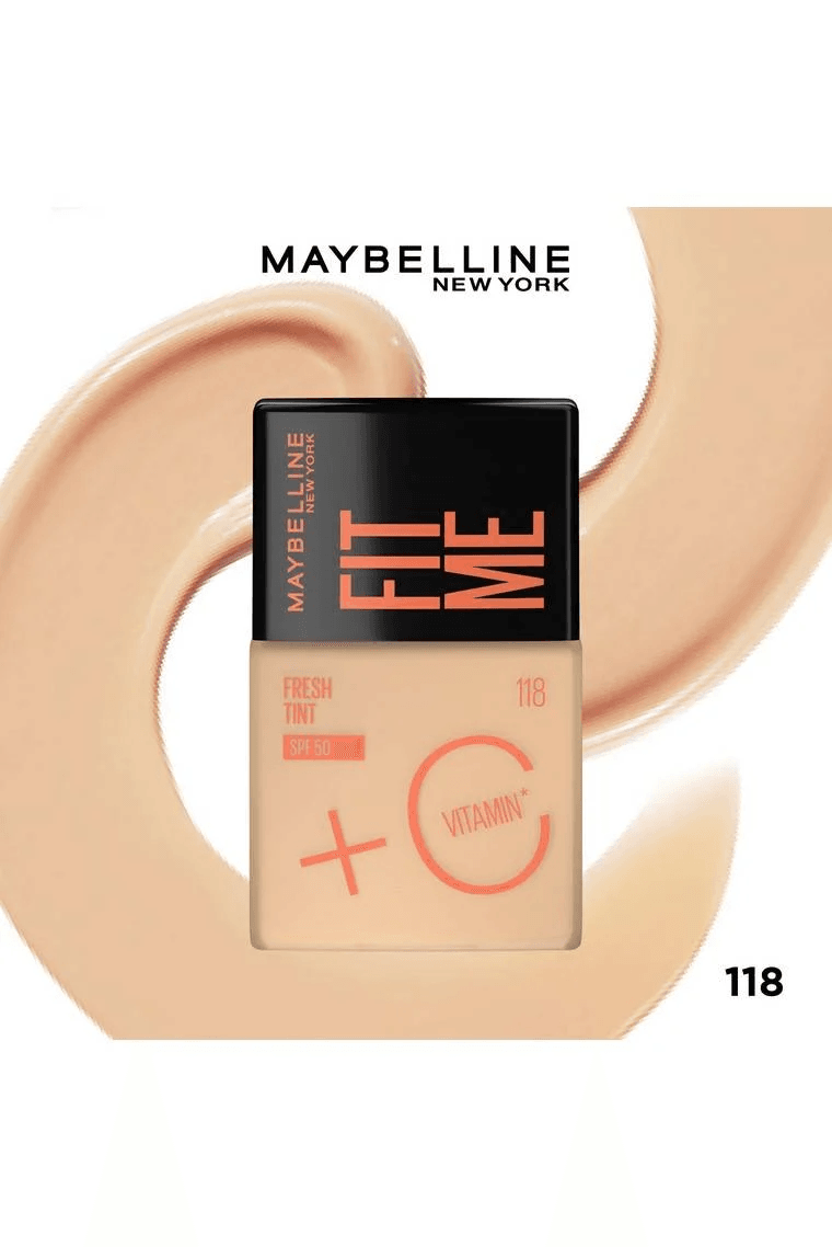 Maybelline Fit Me Fresh Tint SPF 50 | Hydrating Skin Tint with Sun Protection-2