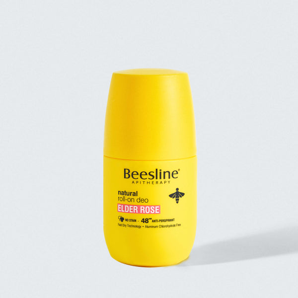 Beesline Natural Roll On Deo Elder Rose-1