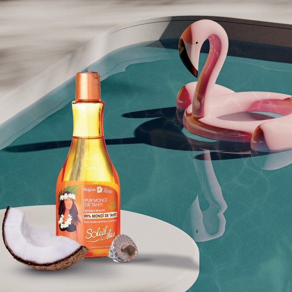 Soleil des Îles 99% Pure Tahiti Monoi - Tiaré Fragrance 150ml | Skin & Hair Nourishment-3