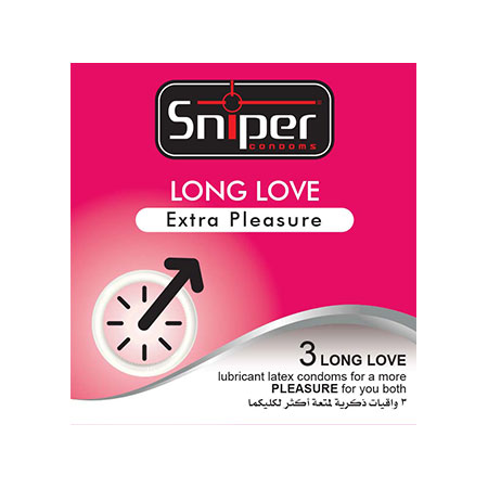 Sniper Condoms Pack of 3-4