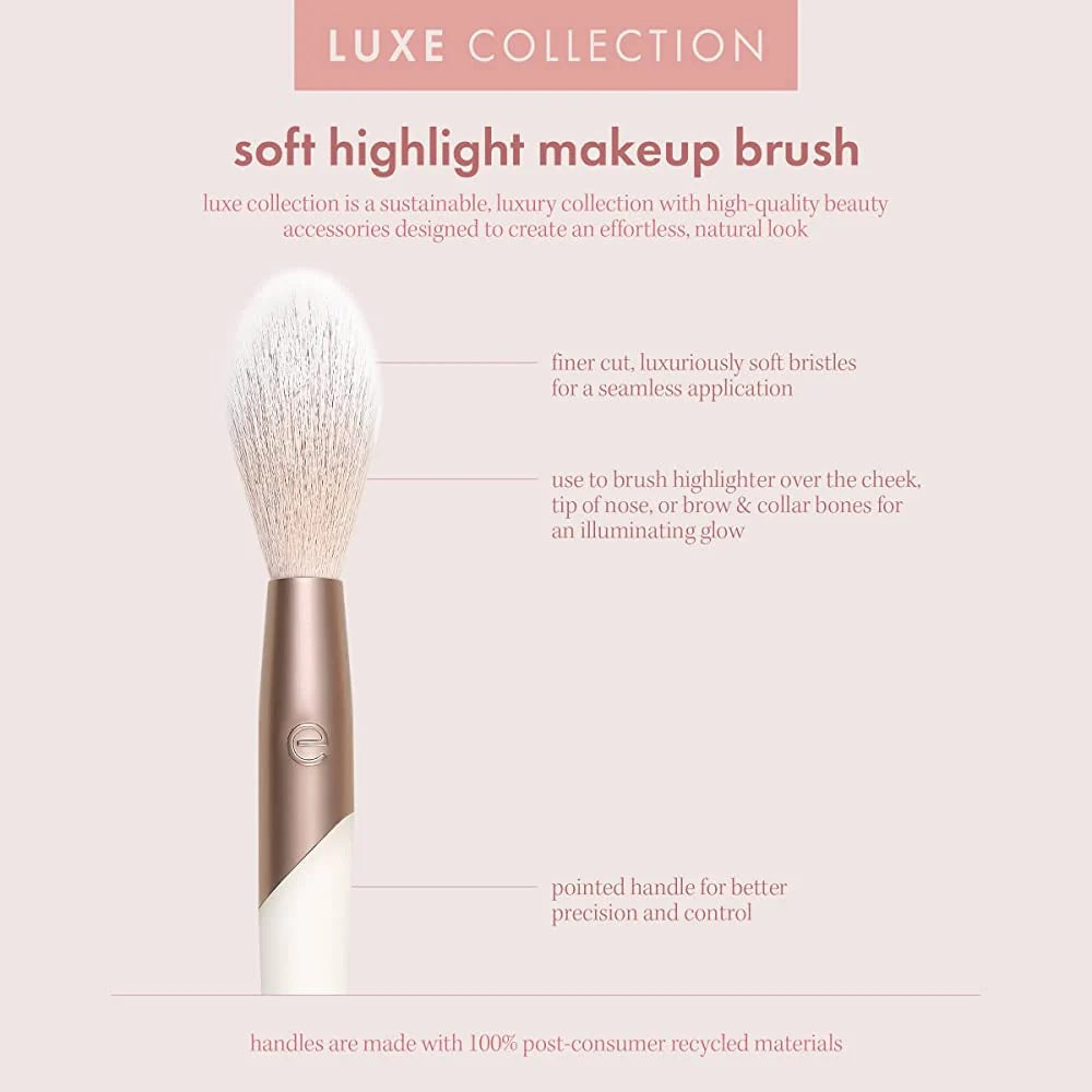 EcoTools Highlighter Brush Soft Highlight Luxe Collection-4