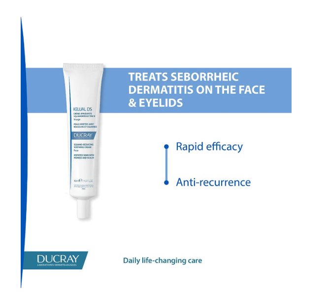 Ducray Kelual DS Squamo-Reducing Soothing Cream 40ml – Relief for Irritated Skin-2