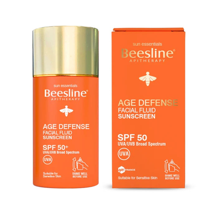 Beesline Age Defense Facial Fluid Sunscreen SPF 50 40 ml-1