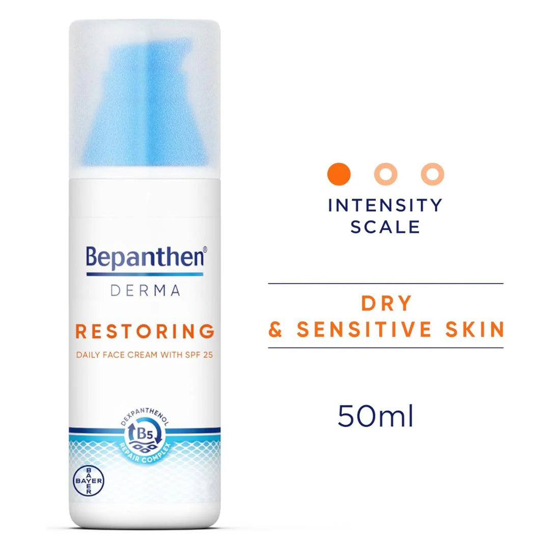 Bepanthen Derma Restoring Daily Face Cream SPF 25 50ml