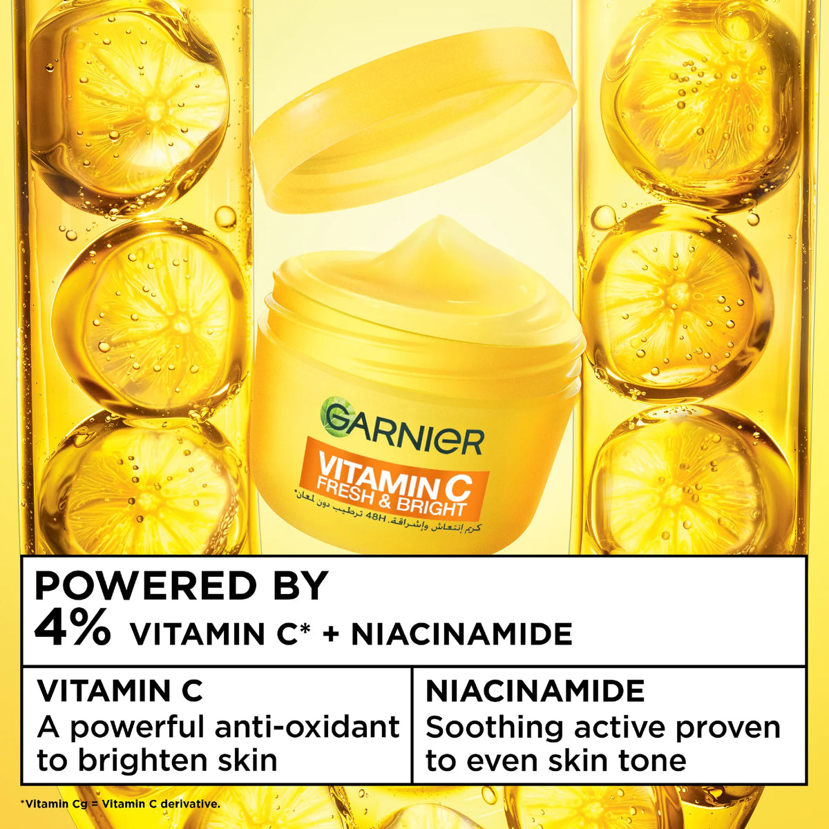 Garnier Vitamin C Fresh & Bright Cream 85 ml