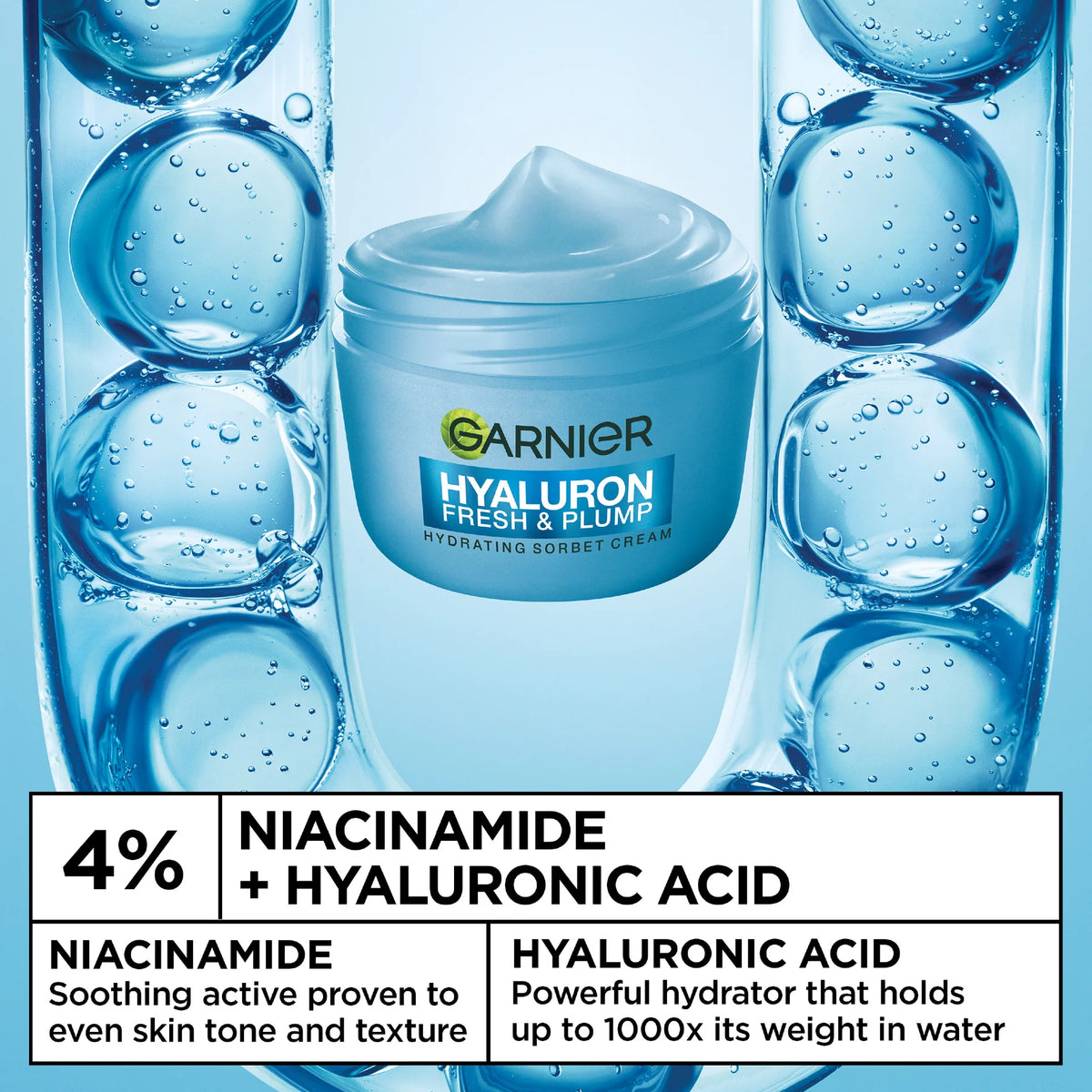 Garnier Hyaluron Fresh & Plump Cream 50 ml