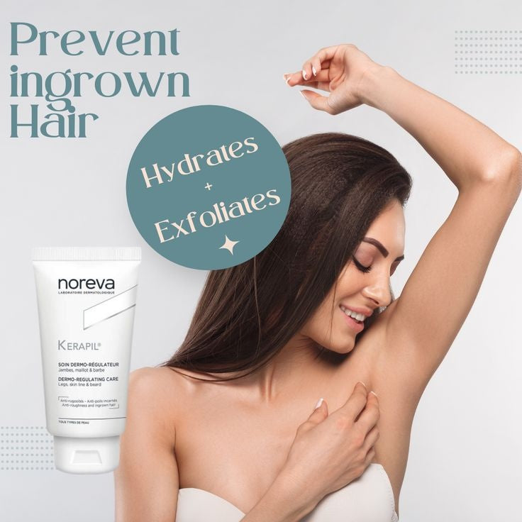 Noreva Kerapil Dermo-Regulating Care 75ml | Exfoliating Treatment for Ingrown Hairs and Skin Roughness-4