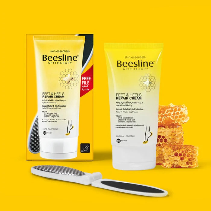 Beesline Feet & Heels Repair Cream – 150ml with Free Foot File-3