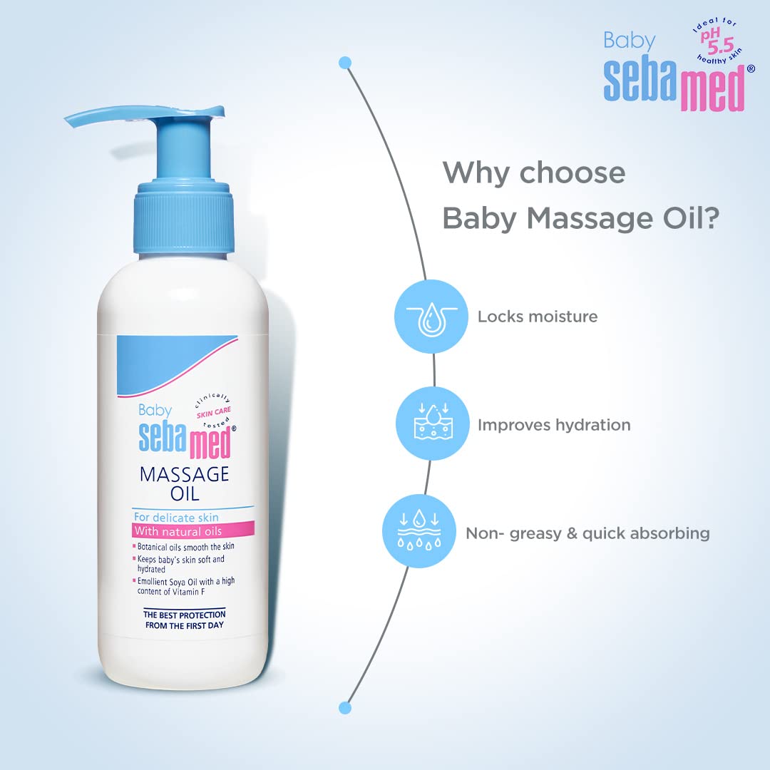 Sebamed Baby Soothing Massage Oil-2