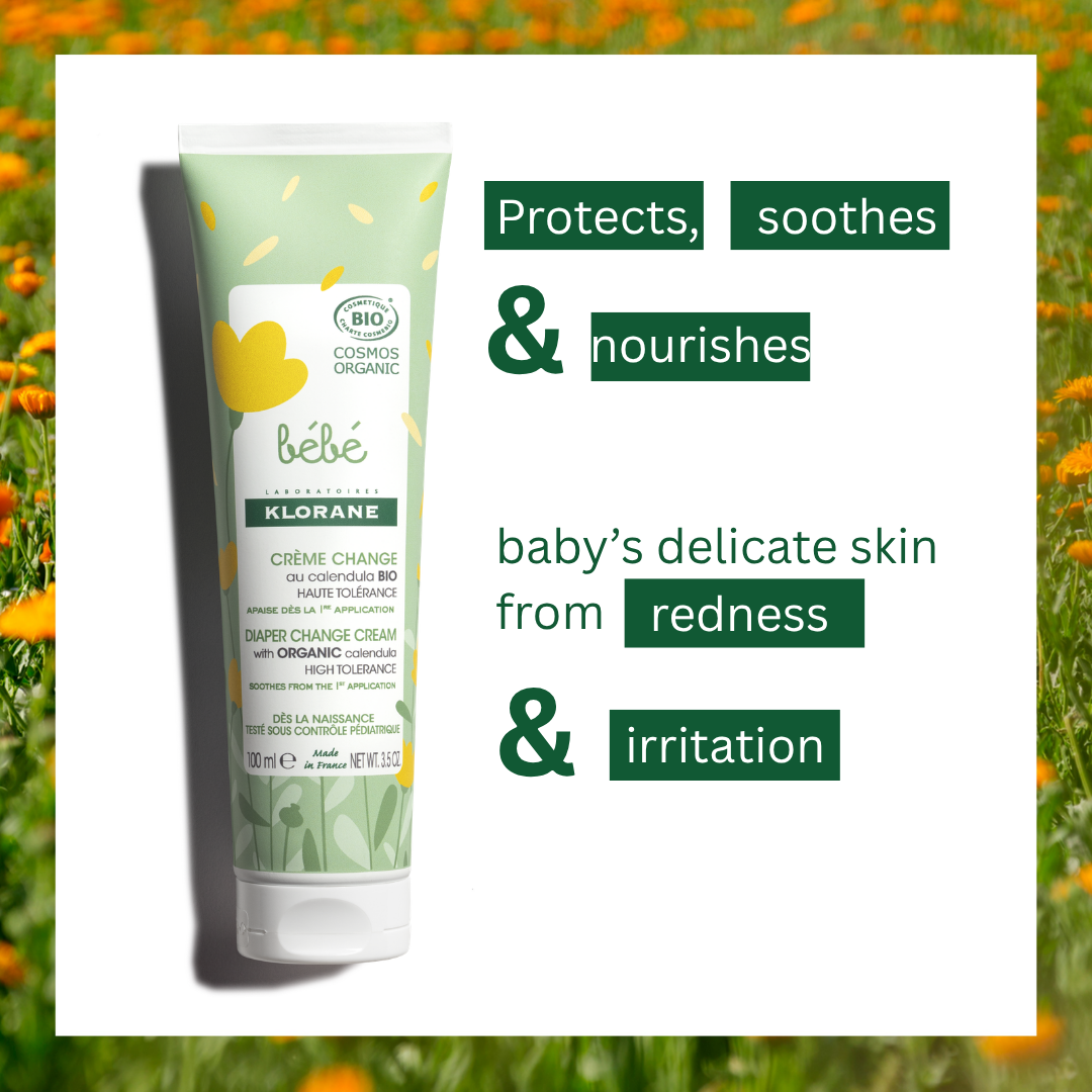 Klorane Baby Certified Organic Change Cream Buy 1 Get Free 500ml Gentle Foaming Gel