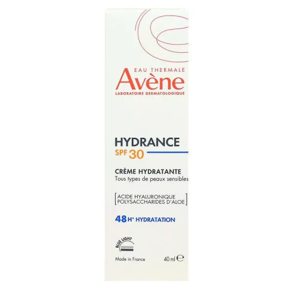 Avene Hydrance SPF30 Moisturizing Cream 40ml – Lightweight Daily Hydration & Sun Protection