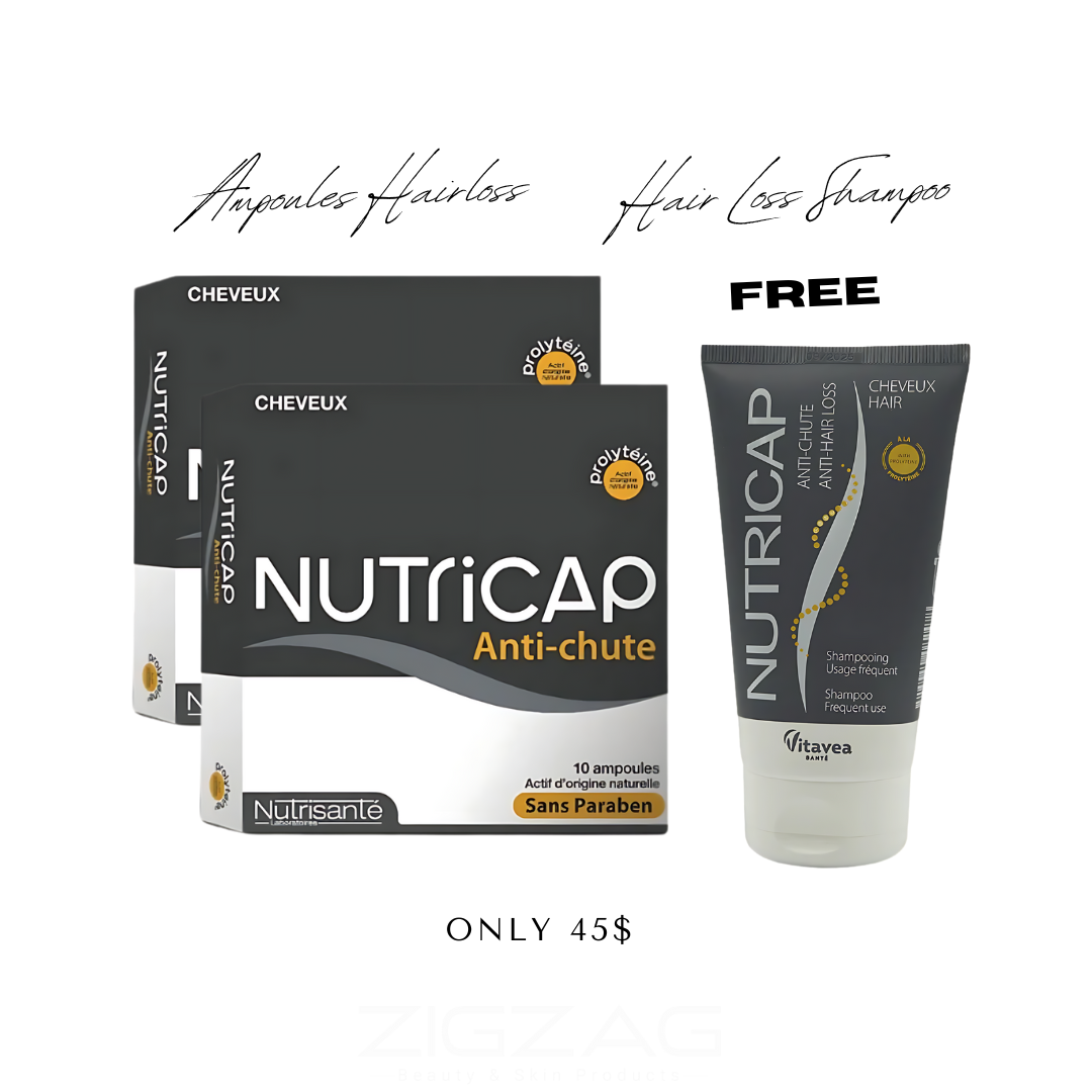 Nutricap Anti Hairloss Serum- Anti-Chute 10 Ampoules-1