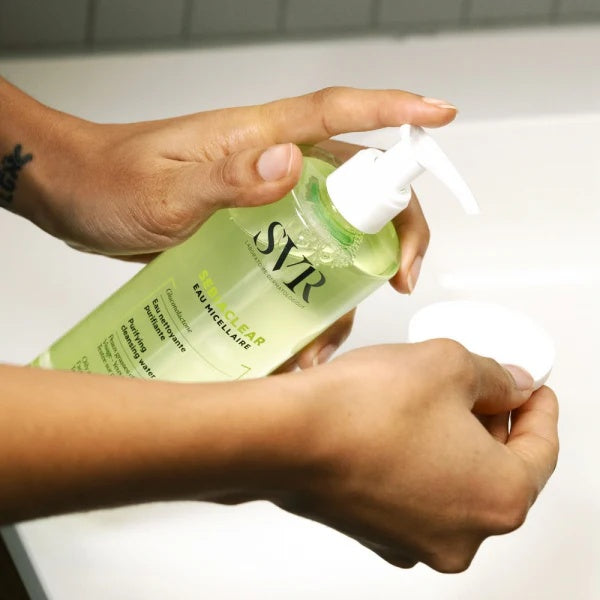SVR Sebiaclear Micellar Water 400ml for Acne-Prone Skin - Cleansing and Purifying Solution-2
