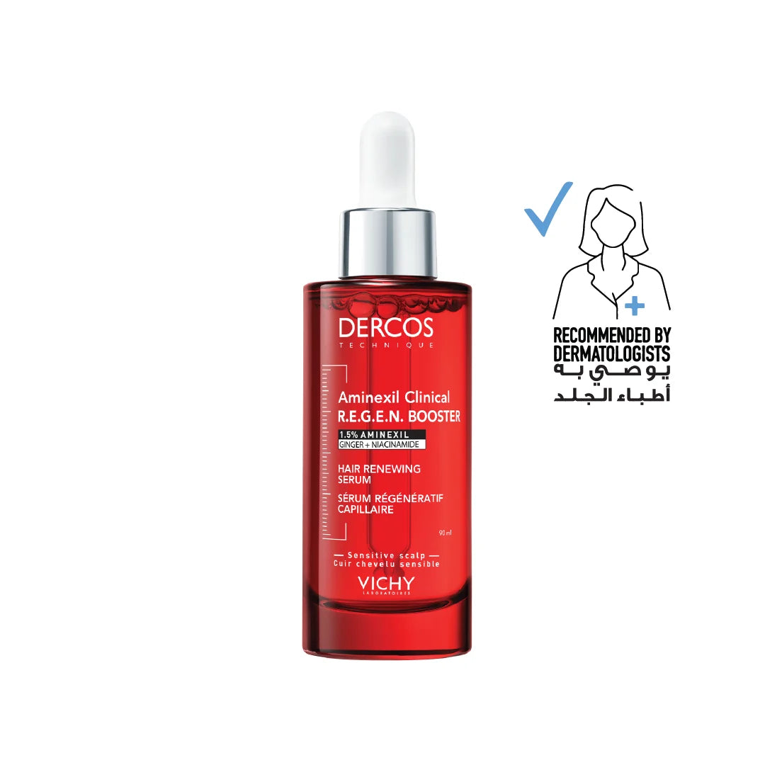 Vichy Dercos Aminexil Clinical R.E.G.E.N. Booster Hair Renewing Serum 90ml for Hair Loss