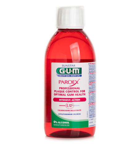 GUM Paroex 0.12% Intensive Action Mouthwash – 300ml for Advanced Gum Care-3