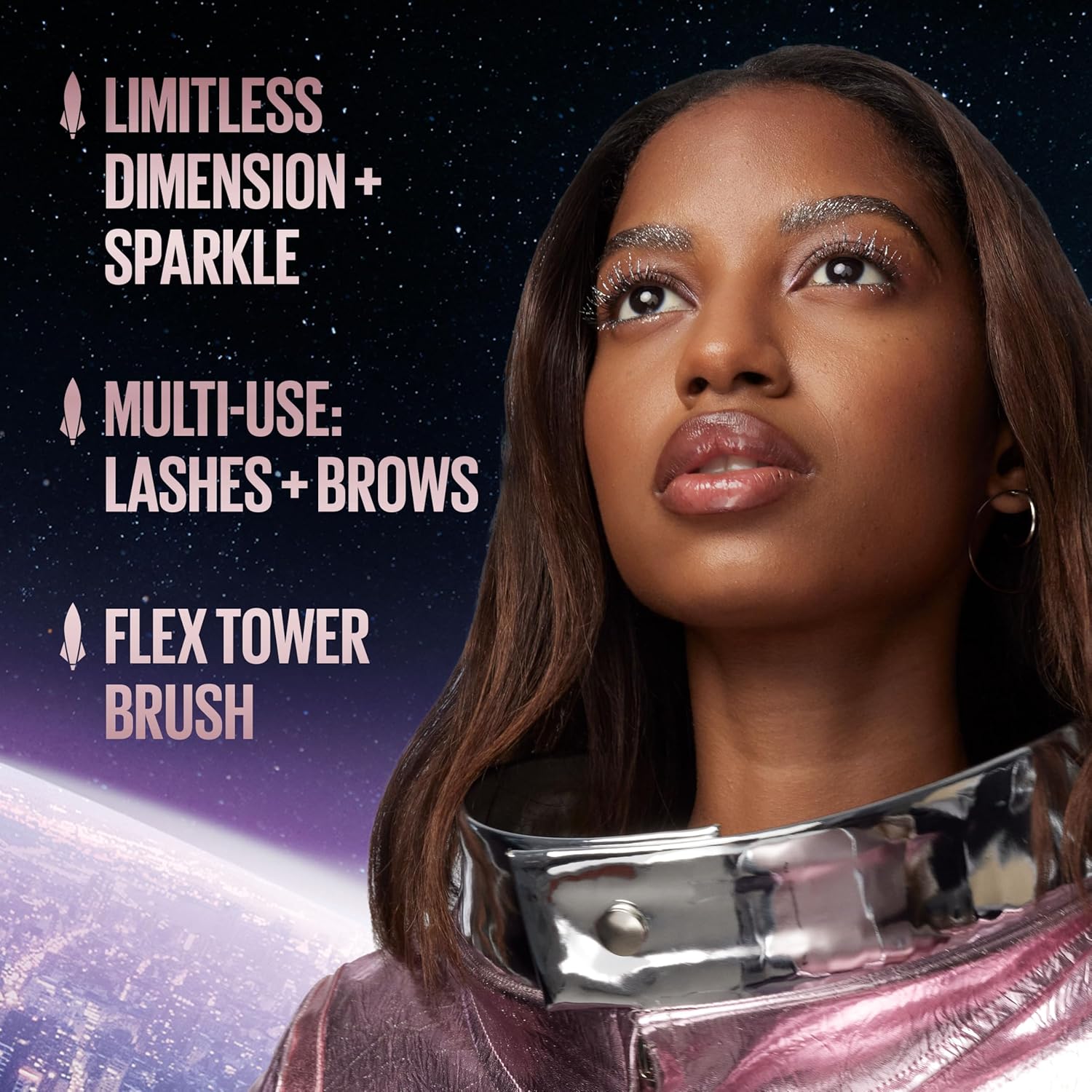Maybelline Lash Sensational Sky High Mascara – Space Diamond | Lengthening & Volumizing with Glitter-4