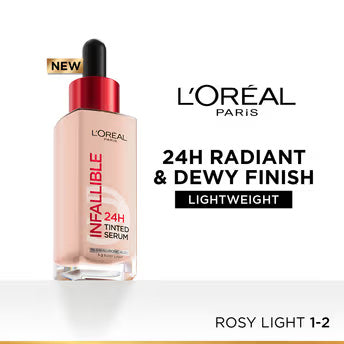 LOreal Paris Infallible 24H Tinted Serum Foundation - Long-Lasting Full Coverage-7