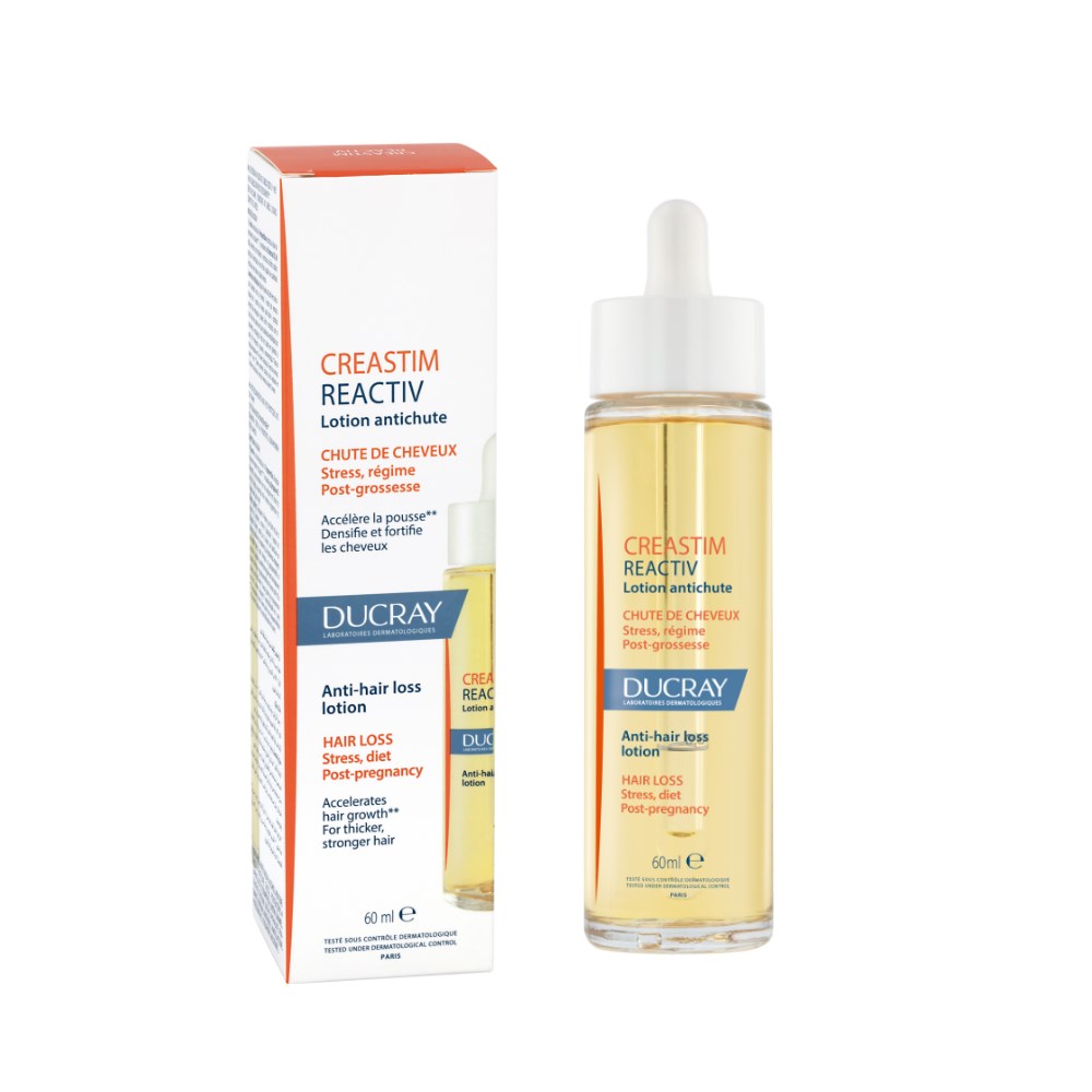 DUCRAY Creastim Reactiv Anti-Hair Loss Lotion with Creatine and Tetrapeptide-1