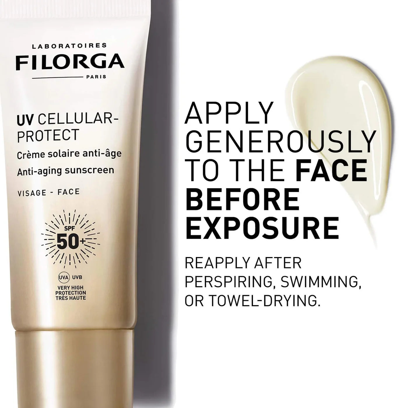 Filorga UV Cellular Protect Anti-Aging Face Sunscreen SPF50+ 40ml
