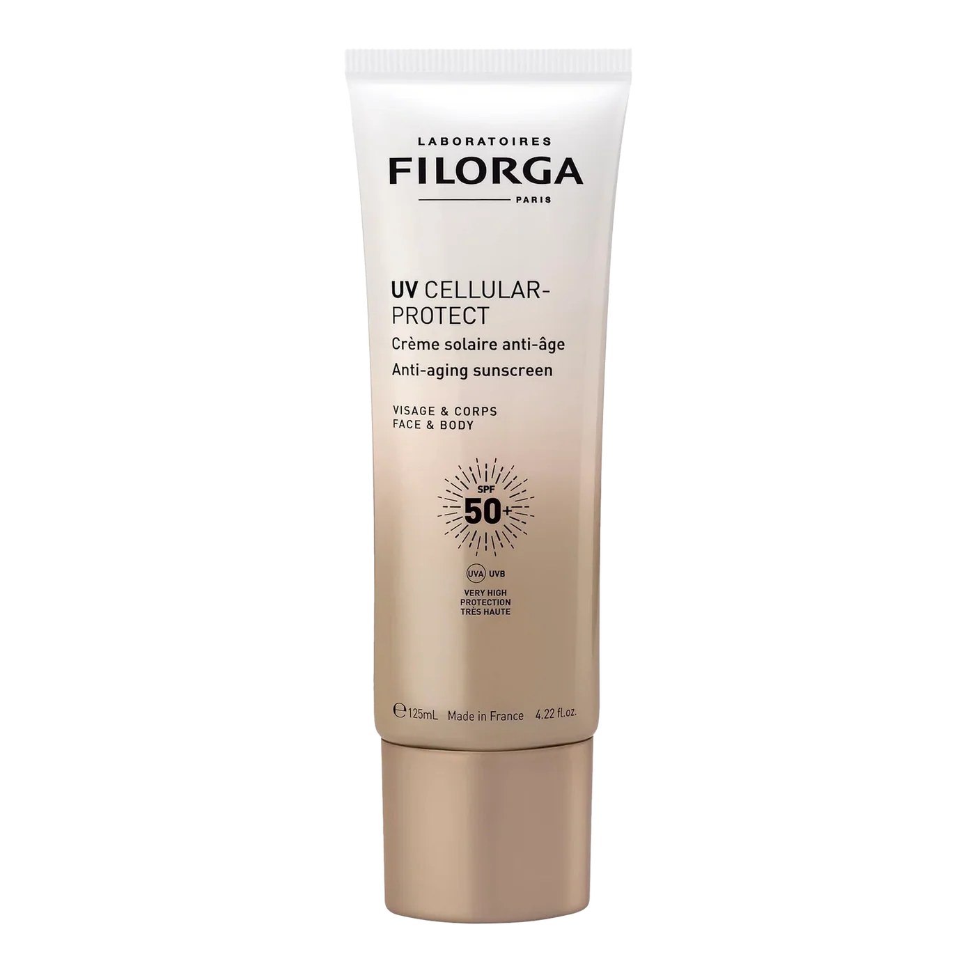 Filorga UV Cell Protect Anti-Aging Sunscreen SPF50+ Face & Body 125ml