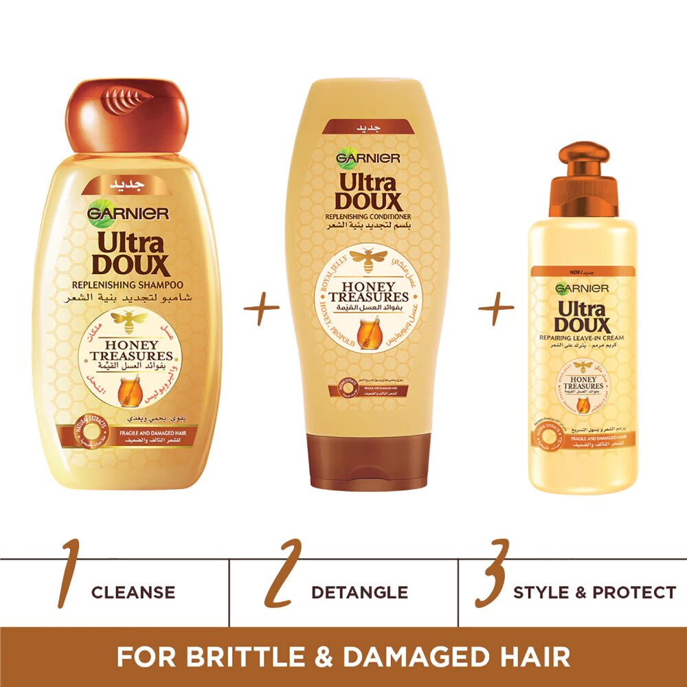 Ultra Doux Honey Treasures Leave In 200ml-2
