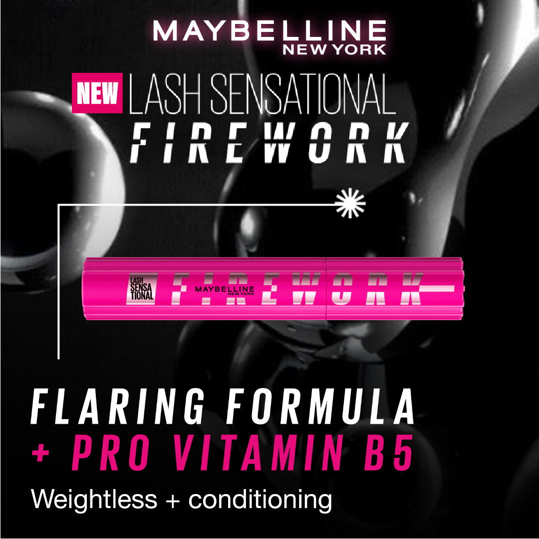 Maybelline Lash Sensational Firework Mascara – Intense Volume & Full-Flare Lashes-5