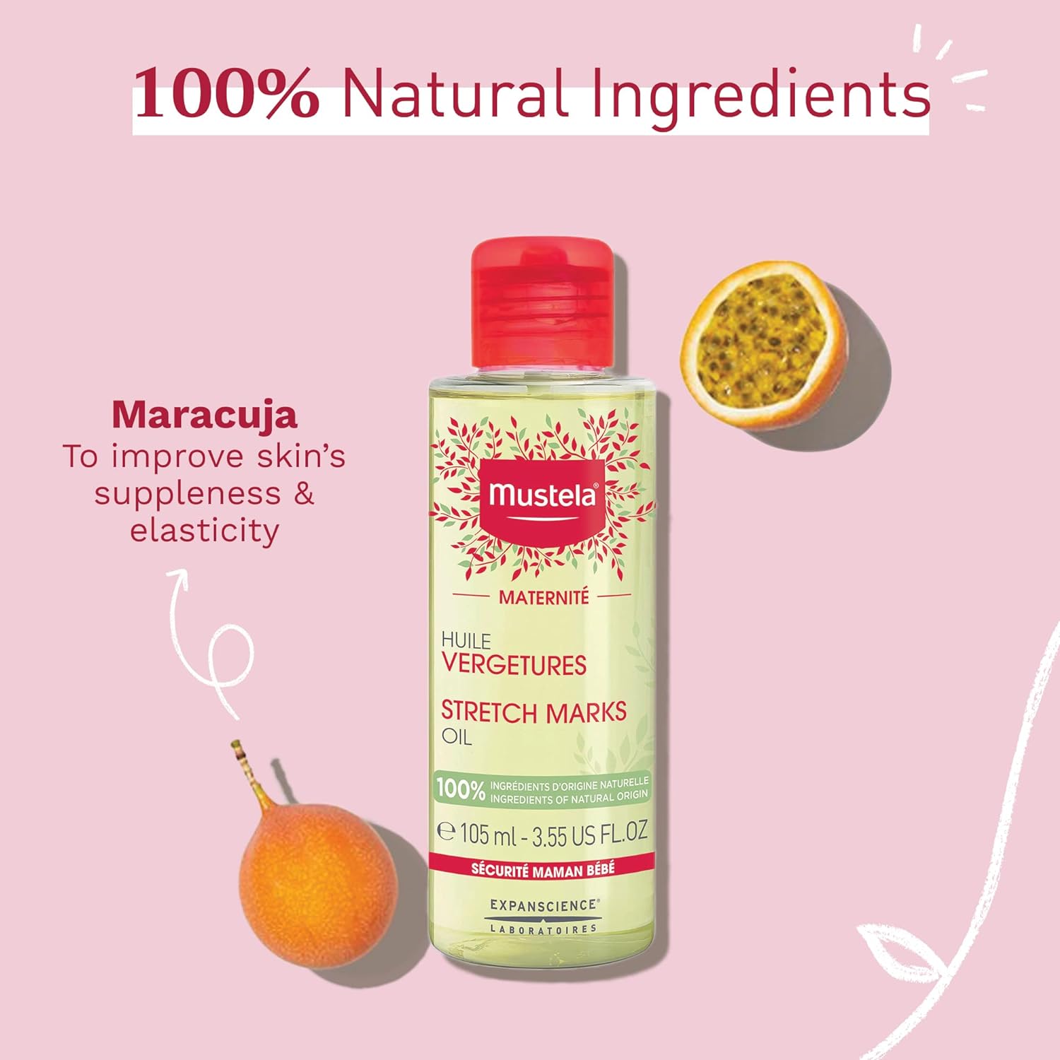 Mustela Stretch Marks Prevention Oil- 105ml-4