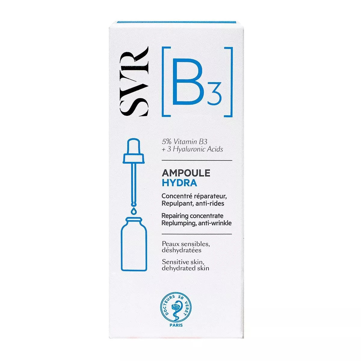 SVR B3 Ampoule Hydra Serum 30 ml | Intensive Hydration and Skin Barrier Repair-2