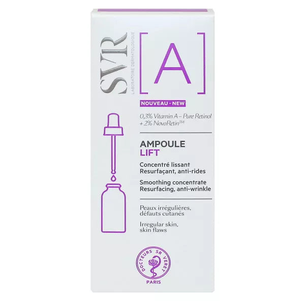 SVR [A] Lift Ampoule Uneven Skin 30ml | Anti-Aging and Skin Smoothing Serum