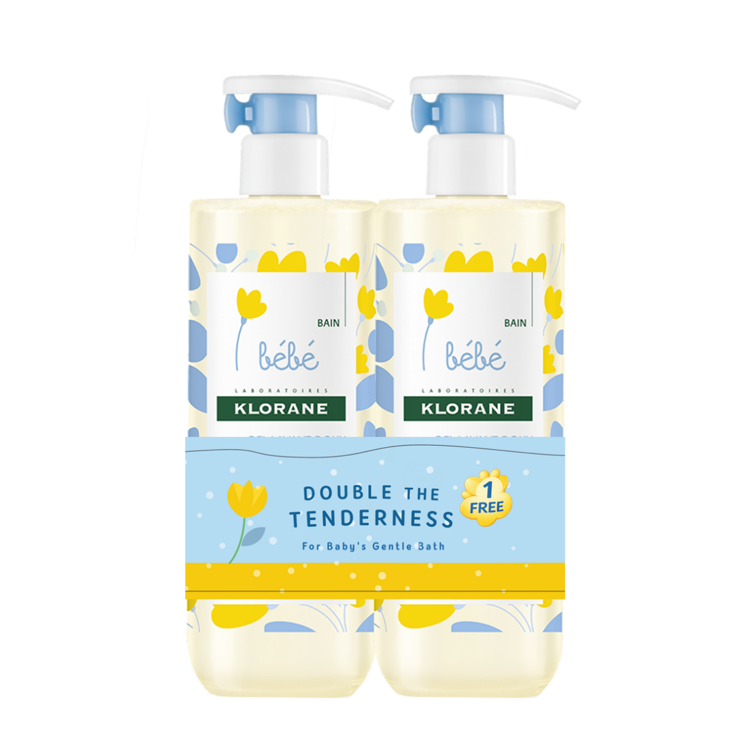 Klorane Baby Gentle Foaming Gel 500ml Buy 1 Get 1 Free
