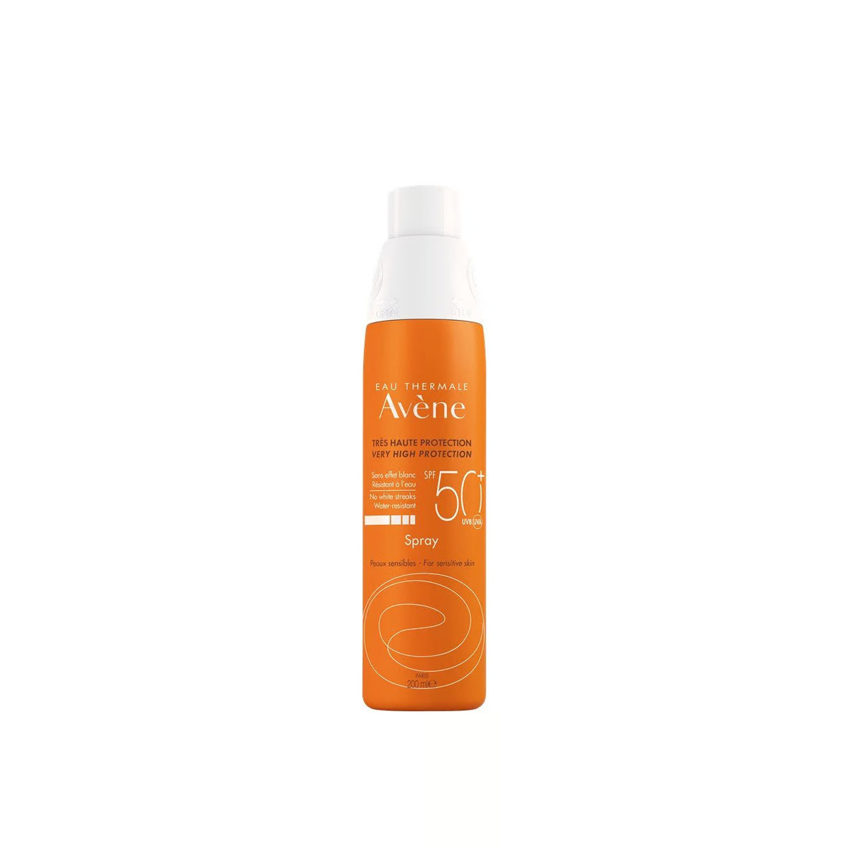 Avene Very High Sun Protection SPF 50+ Spray 200ML - Broad-Spectrum UV Defense for All Skin Types-1