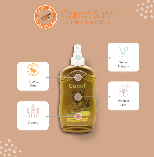 Carrot Sun Tanning Oil 200 ml-3