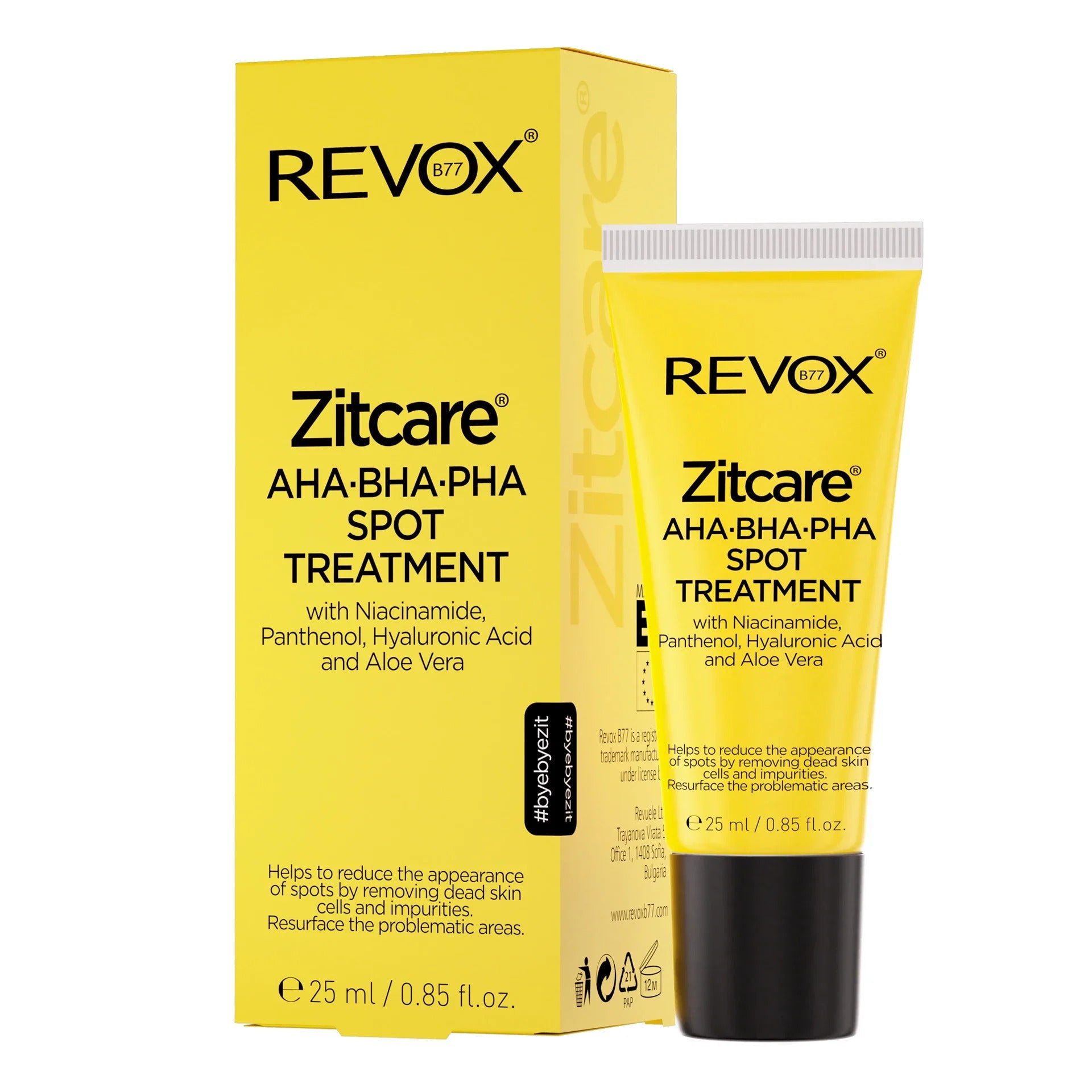 REVOX B77 JUST Zitcare AHA BHA PHA Spot Treatment for Targeted Blemish Care 25ml-1