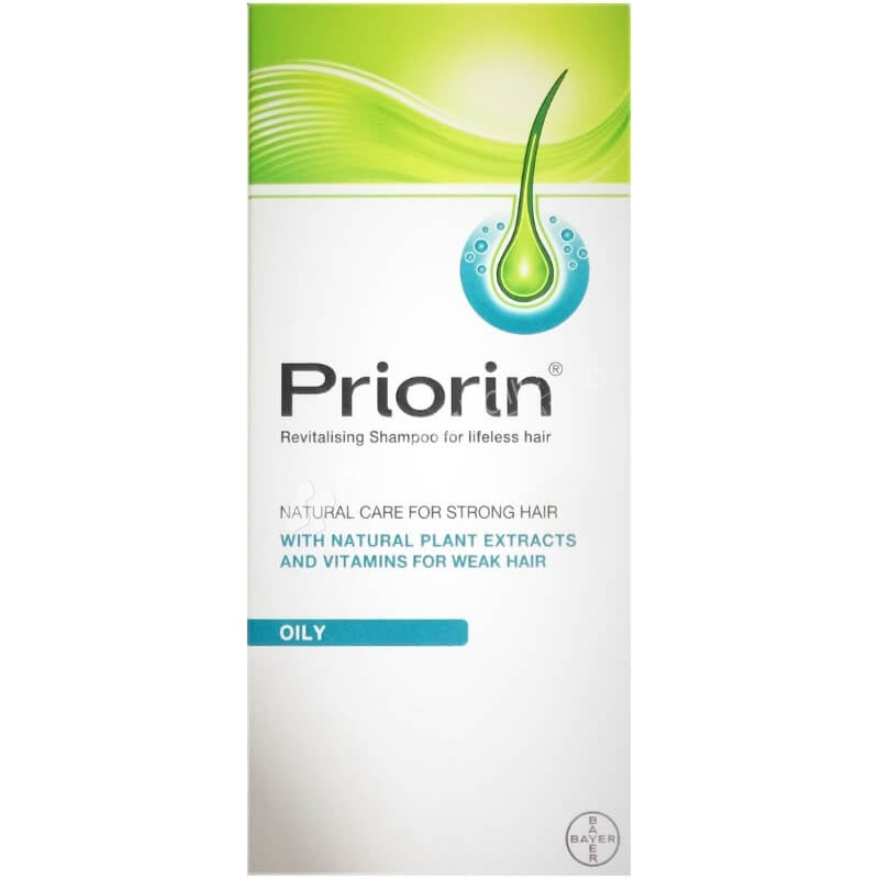 Priorin Revitalising Shampoo for Oily Hair – Strengthens and Nourishes Lifeless Hair-1
