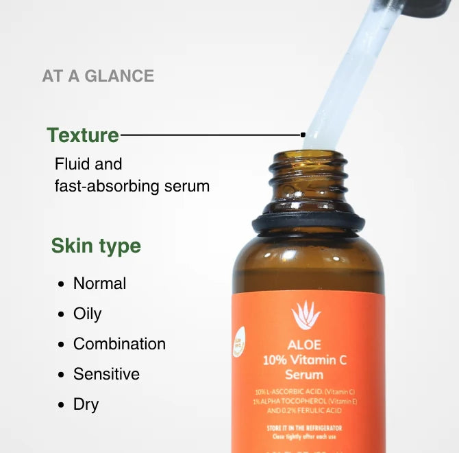 The AloeLab Aloe 10% Vitamin C Serum 30 ml
