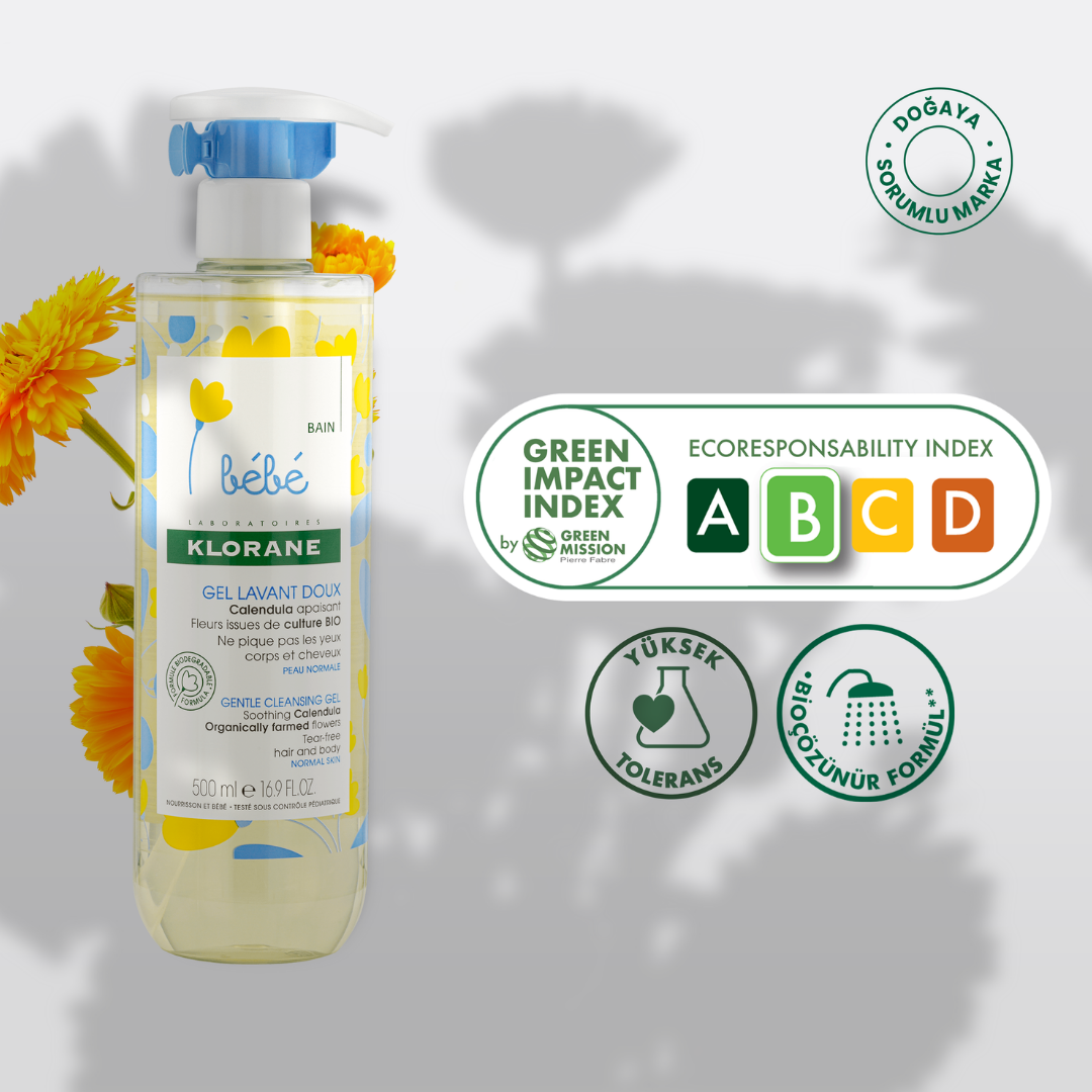 Klorane Baby Gentle Foaming Gel 500ml Buy 1 Get 1 Free
