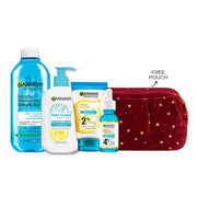 Garnier Fast Clear Acne Care Bundle 25% Off with Free Pouch Ramadan Offer-1