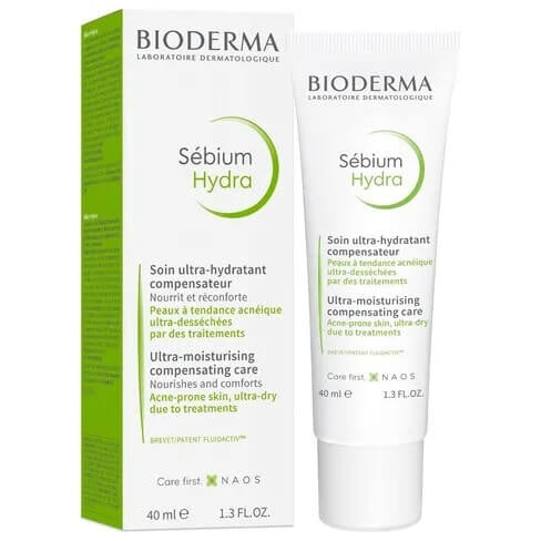 Bioderma Sebium Hydra 40ml – Intense Moisturizer for Dehydrated, Irritated Skin-1