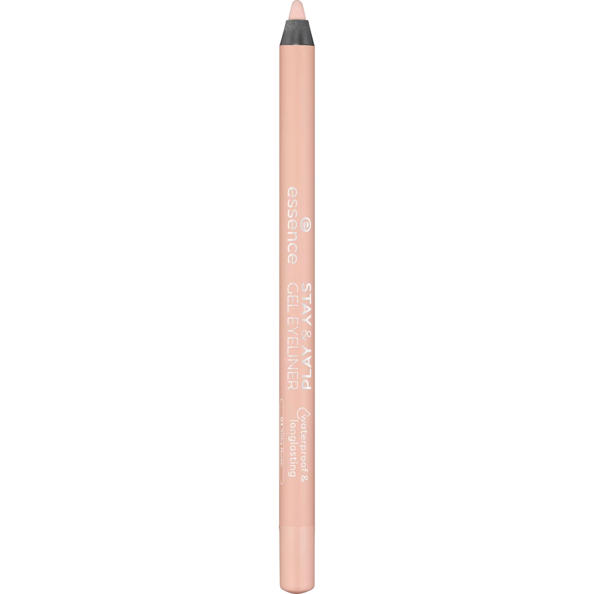 Essence Stay & Play Gel Eyeliner 03 Silky Nude – Smooth Waterproof Nude Gel Pencil-2