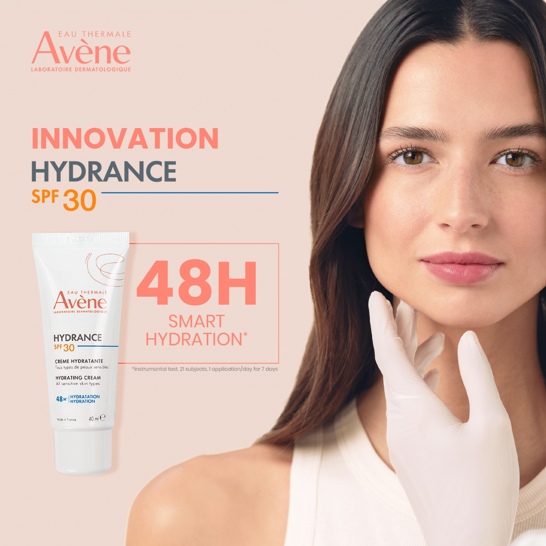 Avene Hydrance SPF30 Moisturizing Cream 40ml – Lightweight Daily Hydration & Sun Protection
