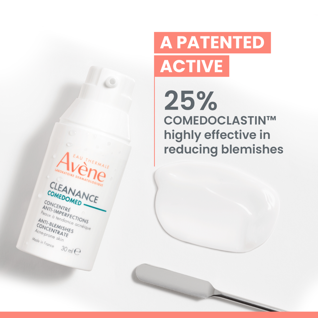 Avene Cleanance Comedomed Anti-Blemish Concentrate 30ml + Avene Cleanance Cleansing Gel 15ml Get 2 Free – Anti-Blemish Care Set