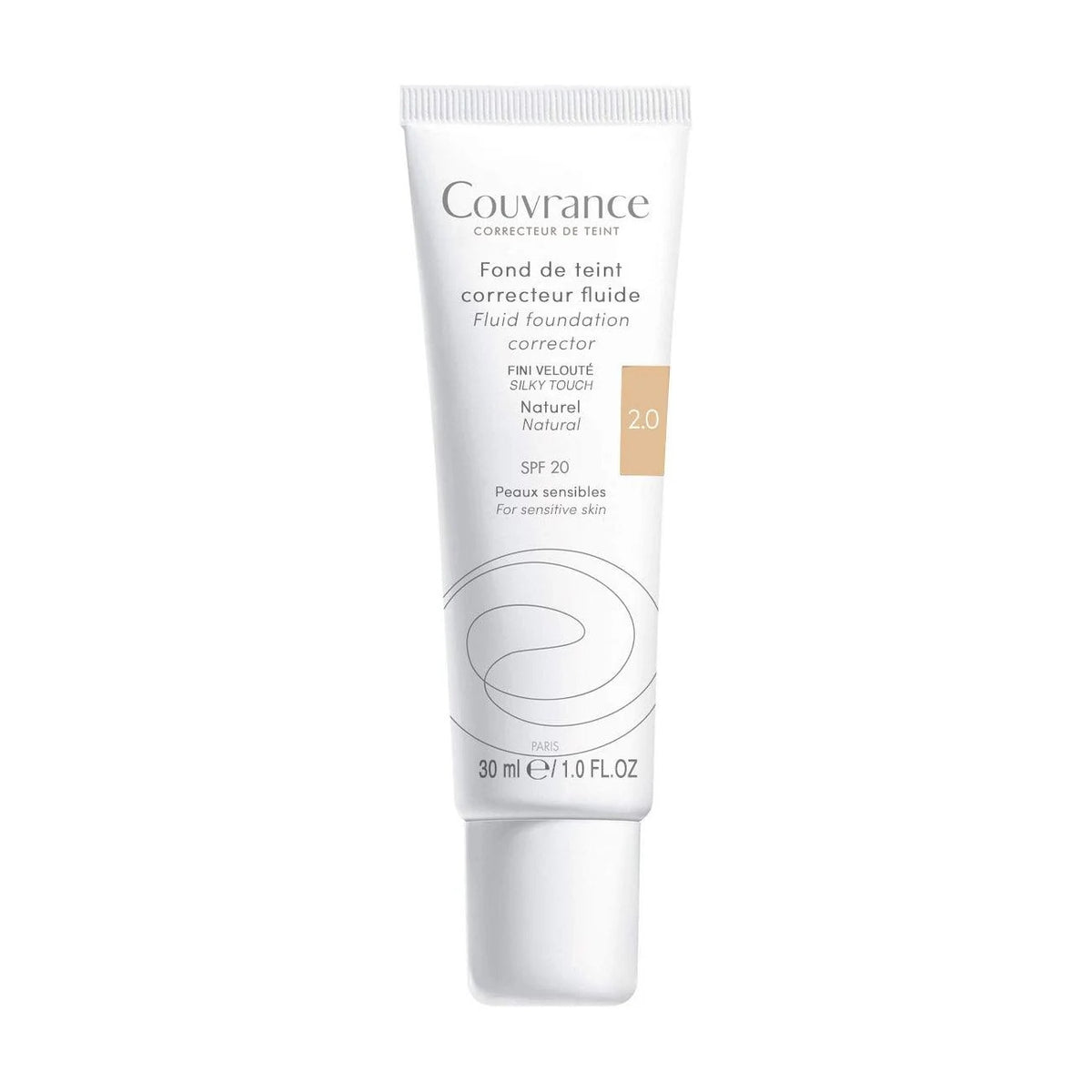 Avene Couvrance Fluid Foundation 30ML - Lightweight Coverage with a Natural Finish-1