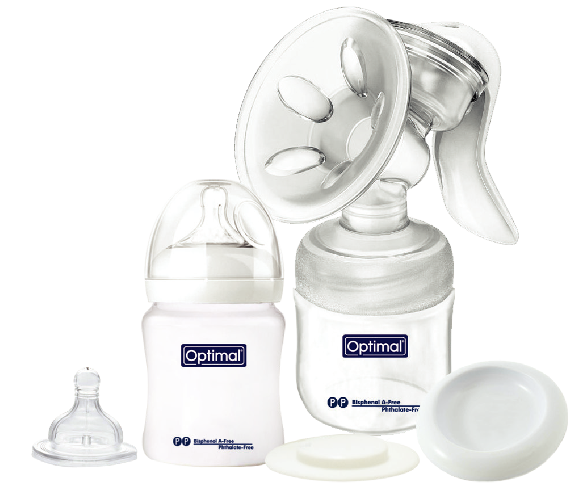 OPTIMAL NATURAL-FIT MANUAL BREAST PUMP-1