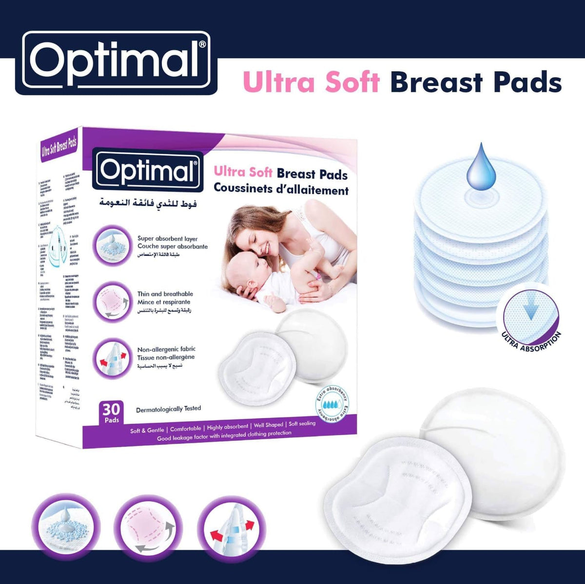 OPTIMAL BREAST PAD-1