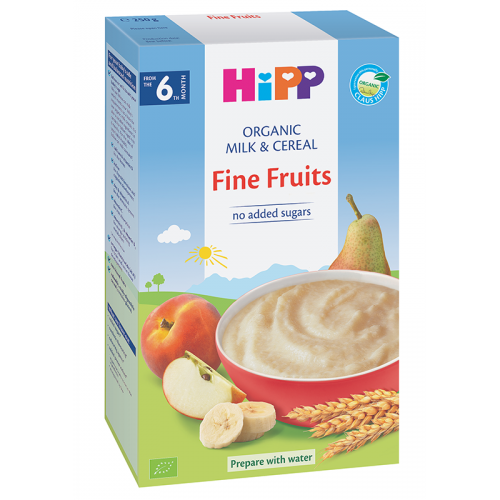 HiPP Cereal Fine Fruits 250g – Organic Baby Cereal (6M+)