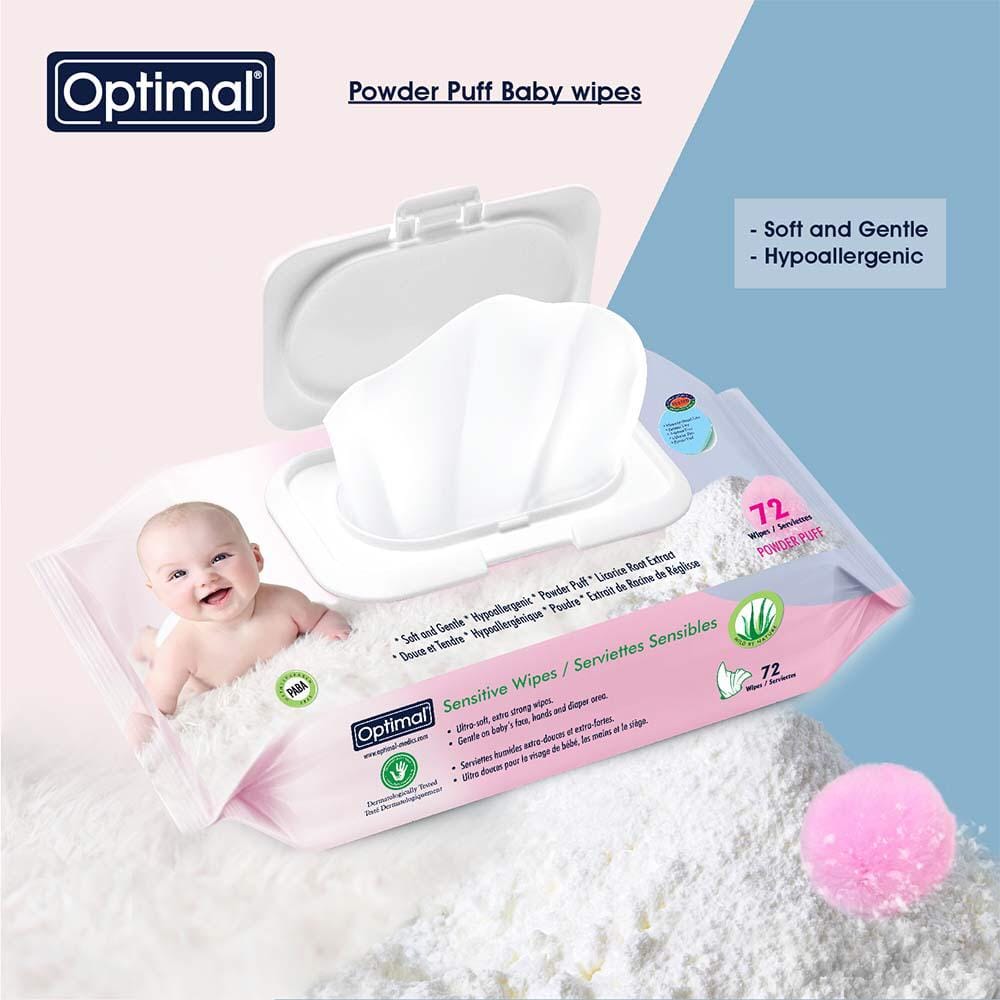 Optimal SENSITIVE BABY WIPES-3