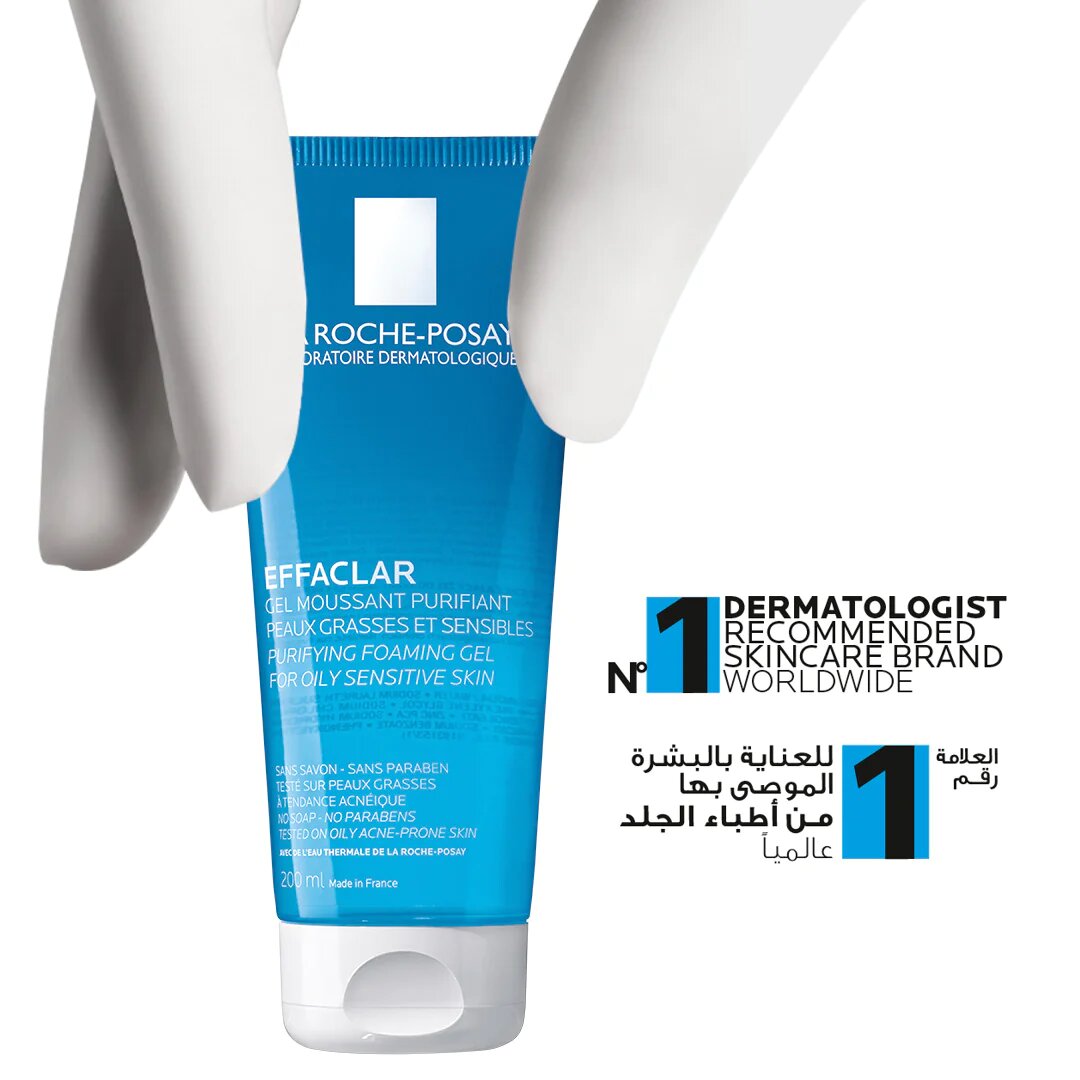 La Roche Posay Effaclar Gel Facial Wash-4
