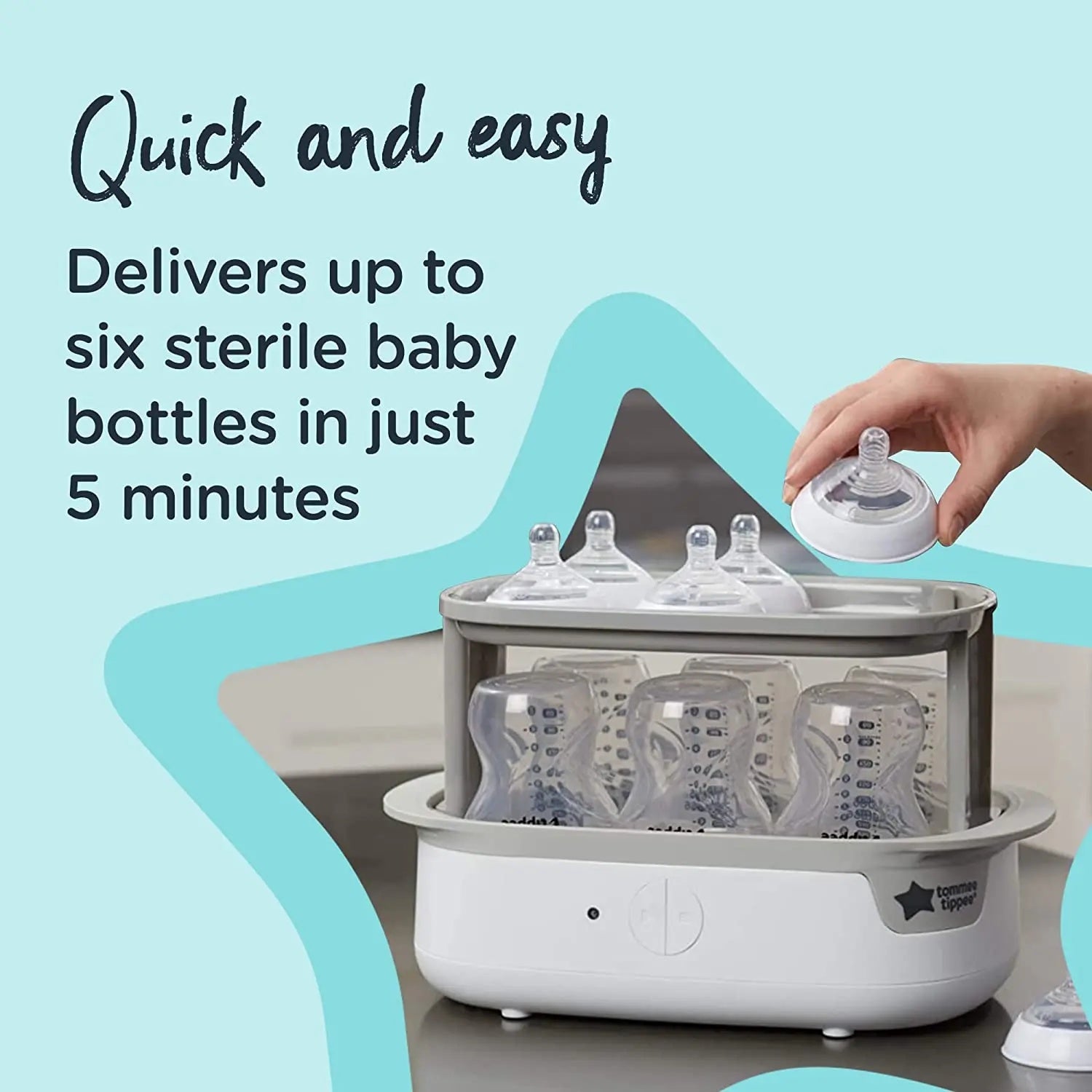 Tommee Tippee Super Steam Electric Steriliser-3