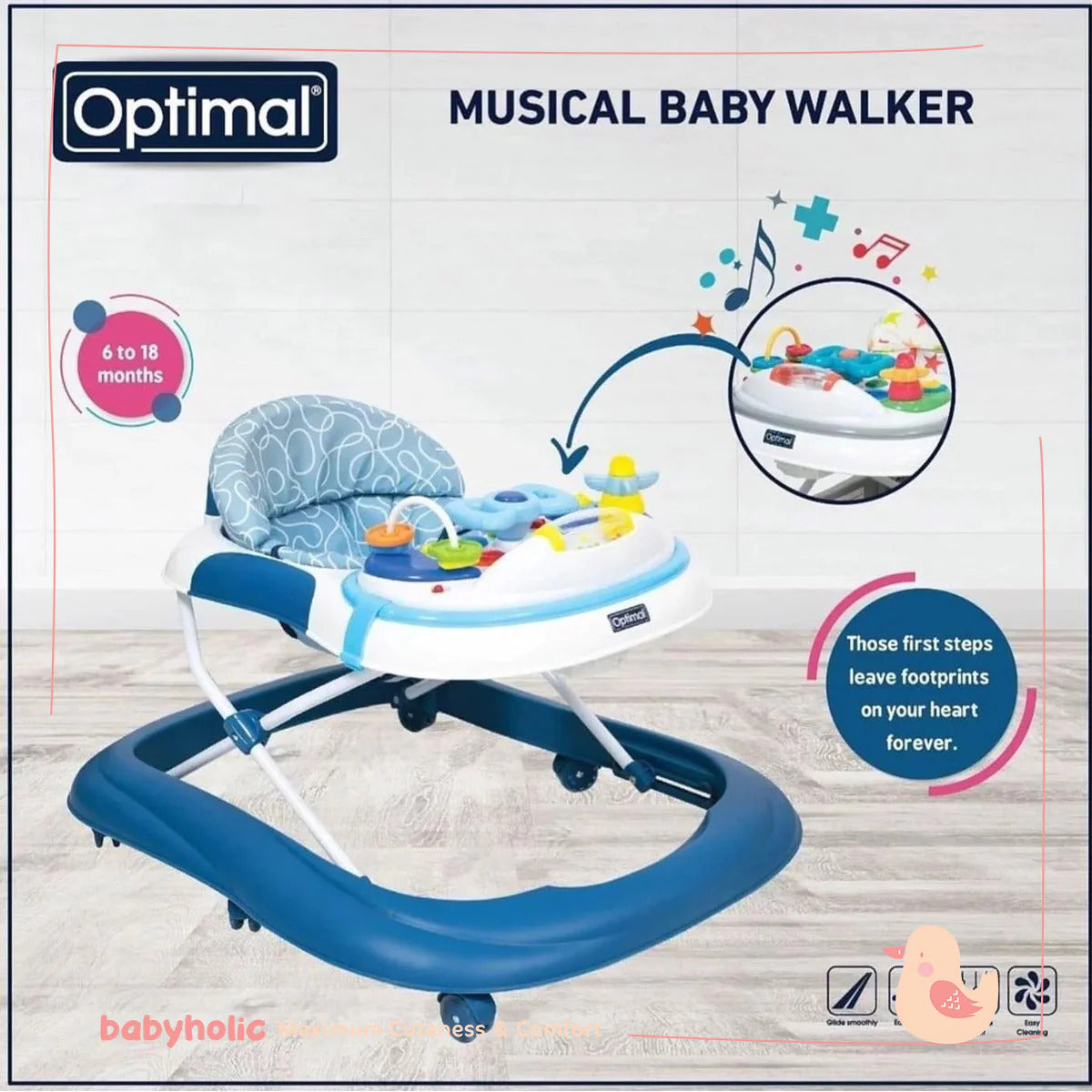 Optimal MUSICAL BABY WALKER-3