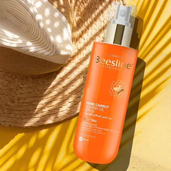 BEESLINE Pure Carrot Suntan Oil SPF 10-2
